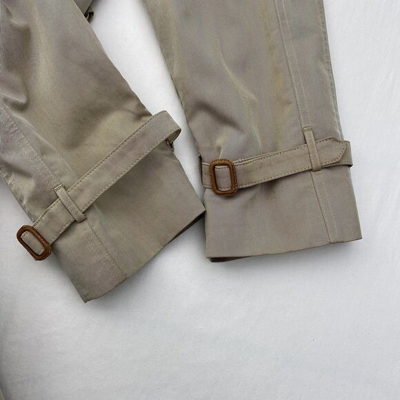 VTG Christian Dior Monsieur Trench Coat Mens 42L Beige Belted Lined Raincoat 80s - Picture 6 of 16